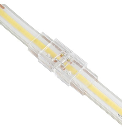 Vattentät skarvkoppling för LED-strip - 8mm, enfärgad, IP68, 5V-24V, för SMD och COB