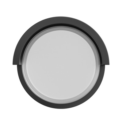 10W Verto Round Edge CCT vägglampa, IP65 - 120lm/W, svart, 3-CCT, asymmetriskt ljus, utomhus/inomhus