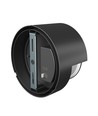 10W utomhus vägglampa, CCT - 3 ljusfärger, asymmetriskt ljus, IP65, svart