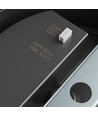 10W utomhus vägglampa, CCT - 3 ljusfärger, asymmetriskt ljus, IP65, svart
