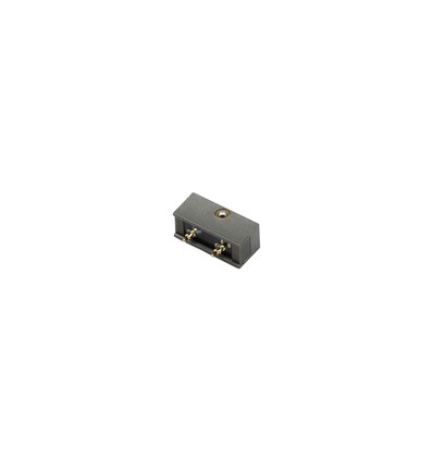 Skarv till PicoTrack 2 skena - 12V, Magnetisk, antracit, för akustikpaneler / glasmontrar / fönsterbelysning