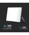 50W LED-strålkastare - CCT, 3 ljusfärger, frostad, arbetslampa, utomhus
