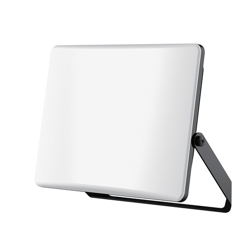 30W LED strålkastare CCT - 3000lm, IP65, svart, matt glas, 3-i-1 färgskifte, utomhus