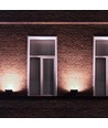 30W LED-strålkastare - CCT, 3 ljusfärger, frostad, arbetslampa, utomhus