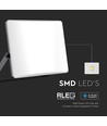 30W LED-strålkastare - CCT, 3 ljusfärger, frostad, arbetslampa, utomhus