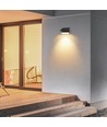 0,9W Solara Mini 2-i-1 trädgårdslampa - Svart, IP65, varmvit, vägglampa och spett, solcell