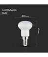 E14 3W LED R39 lampa - 250lm, Samsung LED chip, ersätter 25W
