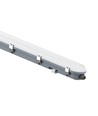 120cm 36W vattentät komplett LED armatur med sensor - 120lm/W, IP65, Samsung LED, SS clips
