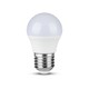 6,5W E27 LED-lampa - G45, klotlampa, 230V