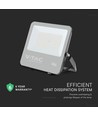 100W LED strålkastare - 135lm/W, CREE LED chip, IP65, svart, 6 års garanti