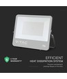 200W LED strålkastare - 135lm/W, IP65, CREE, 6 års garanti, svart, utomhus