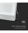 200W LED strålkastare - 135lm/W, IP65, CREE, 6 års garanti, svart, utomhus