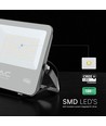 100W LED strålkastare - 135lm/W, Samsung LED chip, IP65, svart kropp, utomhus