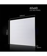 600x600mm VT-61036 panel 36W - LED, bakbelyst, Cree-chip, Lifud-drivrutin, 4000K, 120lm/W