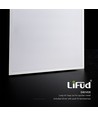 600x600mm VT-61036 panel 36W - LED, bakbelyst, Cree-chip, Lifud-drivrutin, 4000K, 120lm/W
