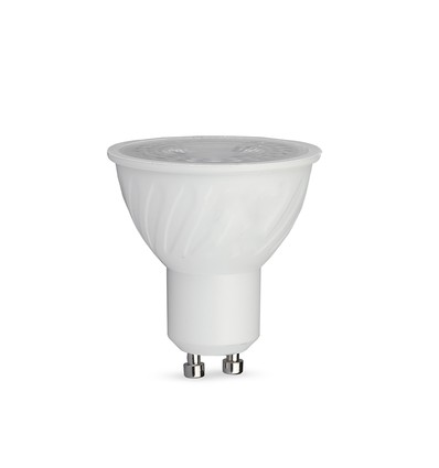 GU10 4,5W LED-lampa - Cree chip, vit plast