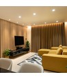 GU10 4,5W LED-lampa - Cree chip, vit plast