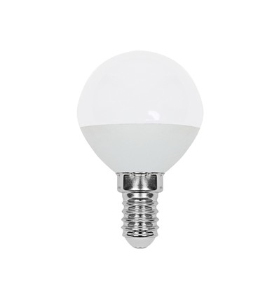 E14 3,7W LED klotlampa - P45, 320lm, plast, CREE chip, 6 års garanti