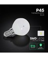 E14 3,7W LED klotlampa - P45, 320lm, plast, CREE chip, 6 års garanti