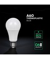E27 11W LED lampa - A60, ersätter 75W, plasthölje