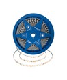 120 VT-2835 LED-ljusslinga 8W/m - Cree-chip 3000K IP20 24V 5mm dubbel PCB (10m/rulle)(pris/m)