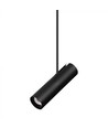 GU10 Teleskopisk taklampa - Svart, aluminium, 83-117cm