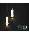 2x5W LED Designer pendellampa - Ø15cm, 3000K, inkl. ljuskälla