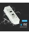 60W / 12V DC strömförsörjning - 5A, IP67 vattentät, Slim design