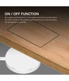 Dold touch-dimmer för LED-strip - Vit, 12V (72W), 24V (144W), upp till 2,5cm tjocklek