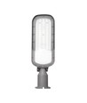 50W LED gatubelysning - Ø60 mm, IP65, IK09, grå, 5 års garanti