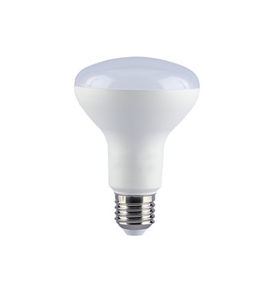 E27 10W R80 LED lampa - Samsung LED chip, 800lm, 120 grader, kallvit