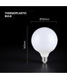 G120 VT-242 LED 22W E27 - plastlampa, Cree-chip, 3000K, 6 års garanti