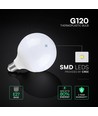 G120 VT-242 LED 22W E27 - plastlampa, Cree-chip, 3000K, 6 års garanti