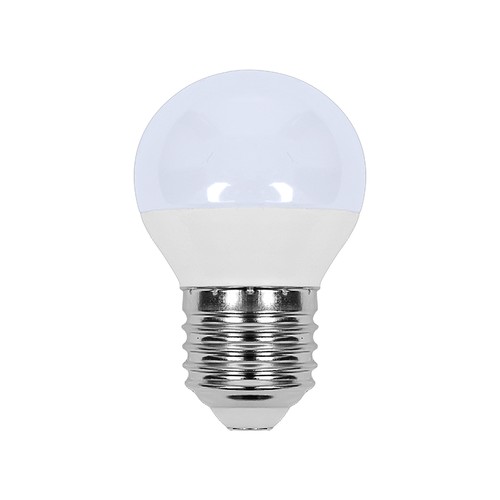 E27 3,7W LED klotlampa - G45, 4000K, ersätter 25W