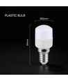 E27 2W ST26 LED lampa - Plast, 4000K, filament-look