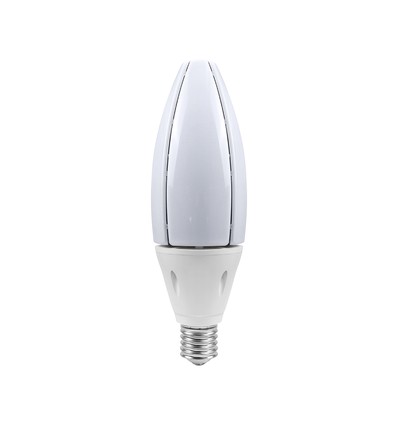E40 60W LED lampa - Samsung LED chip, 102x320mm, 5 års garanti, olivformad