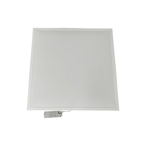 Bakbelyst 60x60 LED-panel, 40W - 120 lm/W, 5 års garanti, vit kant