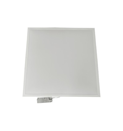 60x60 LED-panel, 40W - 120 lm/W, 5 års garanti, vit ram