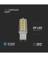 G9 3W LED lampa - Samsung LED chip, 300°, 330lm, 5 års garanti