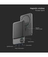5000mAh MagSafe powerbank i aluminium, 20W - Space Grey, trådlös