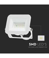 20W LED strålkastare, vit - Samsung LED chip, IP65, 6500K, utomhus