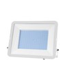 200W LED strålkastare med Samsung chip - 100lm/W, IP65, vit kropp, vitt glas, 6500K