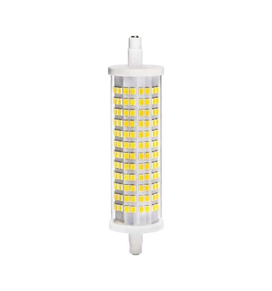 R7S 118mm / 16W LED lampa - 2000lm, 360 grader, ersätter 126W halogen