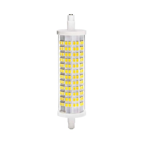 R7S 118mm / 18W LED lampa - 360 grader, keramisk, ersätter 150W