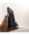 10000mAh magnetisk trådlös powerbank, 20W - Svart, inkl. metallring
