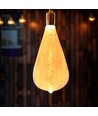 St120 Vt-2273 lampa 4W - spiral, glödtråd, 2700K, bärnstensfärgat glas