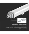 150cm 48W vattentät komplett LED-armatur - Samsung, IP65, GT-SERIES