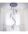 3 st. E27 4,5W LED klotlampor - G45, 4000K, vitt glas, 3-pack