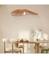 E27 Designer pendelupphäng i rep - 1 meter, max 40W, IP20, Ø80cm, 2 års garanti