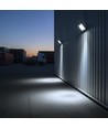 100W LED strålkastare, vit - 95lm/W, IP65, 6500K, utomhus